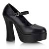 DemoniaCult - DOLLY50 Hoge hakken - Zwart Product image